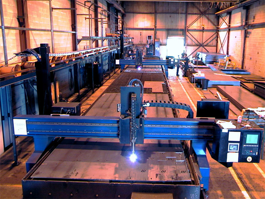 Oxy-Brennstoff CNC-Brennschneiden-Maschine für Stahlplatte 50-1000mm/Min