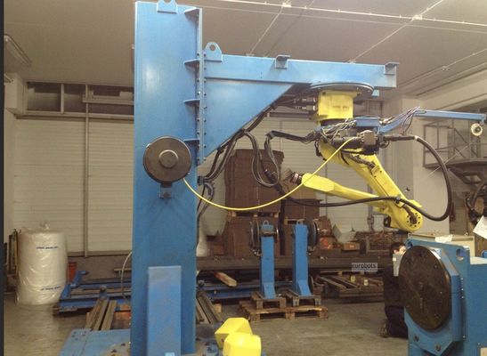 Qualität  500mm 100KG Pipe Rotary Welding Positioners With Foot Pedal CE usine