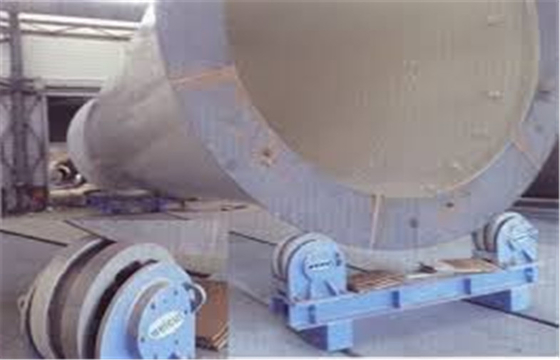 100mm/Min 60 Ton Welding Rotator Machine, VFD-Behälter, der Rolls dreht