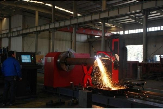 5 Achse 6-50mm CNC-Brennschneiden-Maschine für die automatische Programmierung des Rohres